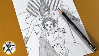 how to draw pain akatsuki and nagato step by step