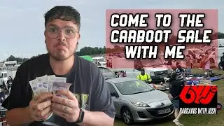 BUYING ITEMS AT THE CARBOOT SALE TO FLIP / LETS GO