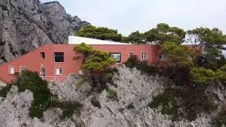 Casa Malaparte, Capri, Italy Drone Footage (4K 30FPS)