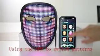 Newest Led Mask with Bluetooth Programmable App