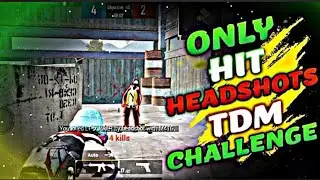 ONLY HIT HEADSHOTS  || TDM CHALLENGE  || NARK GAMING 🔥