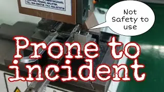 How to make safety cover for crimping machine #engineering designer