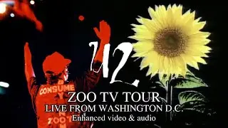 U2 ZOO TV TOUR LIVE WASHINGTON DC ENHANCED FULL CONCERT PROSHOT BETTER THAN SYDNEY