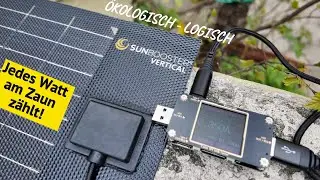 Flexible Solarstreifen f&uuml;r Gartenz&auml;une:@SUNBOOSTER_GmbH  VERTICAL verwandelt Z&auml;une Sonnenkraftwerke