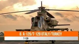 Top 10 attack helicopters in the world.