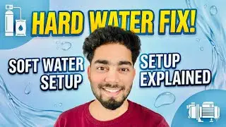 How I Solved Hard Water at Home! Water Softener + Pressure Pump Guide 🔧