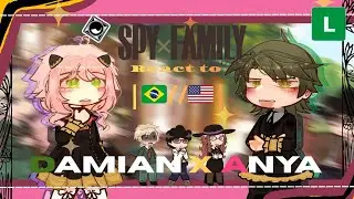 SPY X FAMILY + WISE React to Anya X Damian |🇧🇷//🇺🇲| |Damianya| |SPY X FAMILY| //GCRV