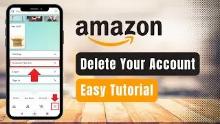 How to Delete Amazon Account Permanently in Mobile !