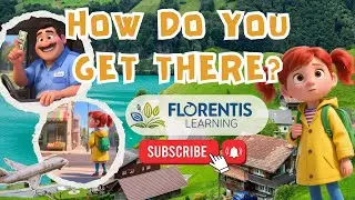 How Do You Get There? | ESL Transportation Song for Kids | Learn Vehicles & Travel Words