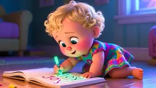 Studytime with Baby Joy 📚✨ Fun Learning Song for Kids | Learn ABC & 123 with Baby