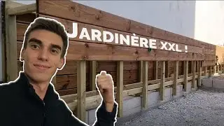 Fabriquer une jardinière de 10m en lames de terrasse #ep2