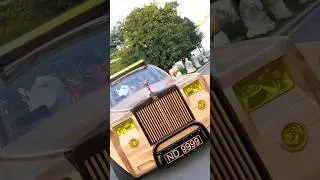 A Rolls Royce With 6 Wheels? He Made It Real #ndwoodart #woodworking #building #diy