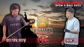 BOTAK BOY (HC5) VS MAC (HC4) | LOSER ROUND IV | BANYUWANGI OPEN 9-BALL 2023