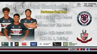 FAHS 1st XV vs GBHS 1st XV - 24th August 2024 - Hurricanes Semi Final - Veo3