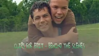 dylan o'brien clips for edit/scenepack behind the scenes -the maze runner
