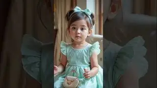 Cute Baby Saying Hello Mama Hello Papa Hello Hello 🍼 #Baby #Mama #Papa
