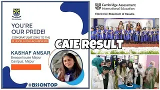 REACTING TO MY CAIE O LEVELS RESULT 2022 || KASHAF KHAWAJA