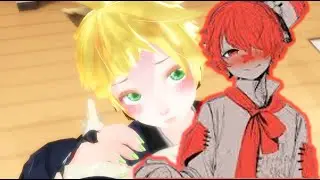 【FukaLen】Scolding Fox Len【MMD】