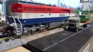 Testing our NEW T-Trak N-scale modular setup and OBS video setup