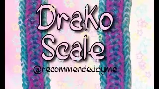 Rainbow loom-Drako Scale-How to