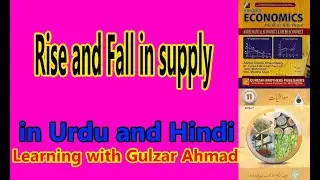Rise and Fall in Supply