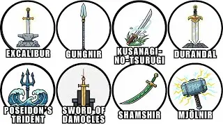 Every LEGENDARY MYTHICAL Weapon Explained In 11 Minutes