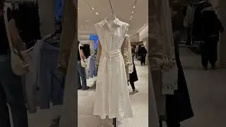 ZM Collection Knotted Poplin Shirt Dress #zara #zaralook #ZaraFashion #zaradress