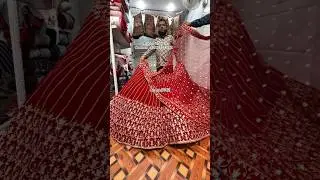 Royal lehenga #trending #shorts #viral #video #amazing #beautiful #fashion #design #red #creative ak