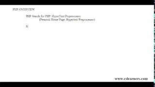 PHP for beginners - Part 1