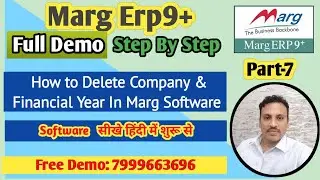 How To Delete Company  In Marg SOftware