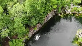 Dorset Marble Quarry, Dorset, Vermont via Drone