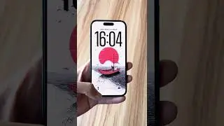 This Wallpaper makes your iPhone look stunning 🌅⛴️  #shorts #iphone #ios26 #minimalist #lockscreen