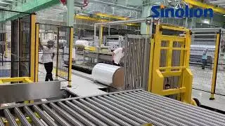 non woven roll handling system