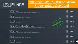 EXFUNDS - Best Passive Income Platform ( Withdrawal Proof )