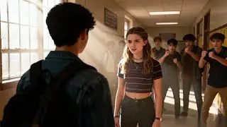 BULLIES try to SLAP the NEW GIRL'S CHEEK, BIG MISTAKE...SHE IS VIN DIESEL&rsquo;S GRANDDAUGHTER...