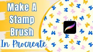 Make A Stamp Brush In Procreate | Procreate For Beginners