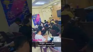 Weekend Exam at UDAAN Deepak Academy, Hubli #weeklytest #students #exams #udaan