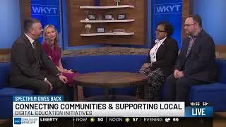 Annissa Franklin and Wes Shirley - Spectrum and the Urban League Digital Education Initiatives