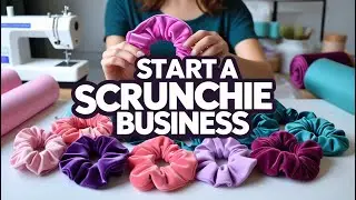 ✨ How to Start a Scrunchie Business | Profitable Small Business Idea 2025