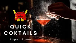 Quick Cocktails with Angie - Paper Plane