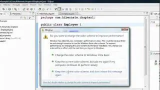Java Hibernate Tutorial Part 4 - Our First Class!-(aRajvanshi)