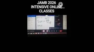 JAMB 2026 Online Classes.  JAMB Math. JAMB Physics. JAMB Chemistry. JAMB Tutorials #jamb2026