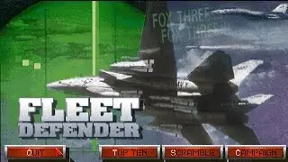 Fleet Defender: F-14 Tomcat Simulation (PC/DOS) 1994, MicroProse