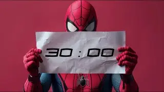 Web of Time: Spiderman's 30-Minute Marvel Countdown Timer | Boost Your Efficiency