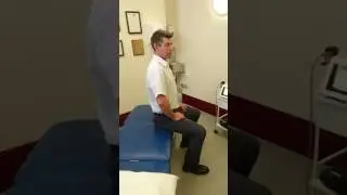 getting up from a chair with Low back pain