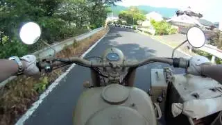 BMW R75 Sidecar Cruising