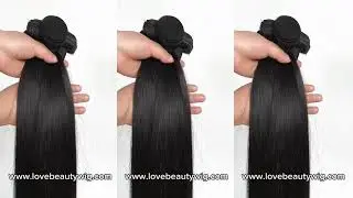 lovebeautywig | 3PCS 24inch Brazilian Straight Human Hair Bundle Deals#bundledeals