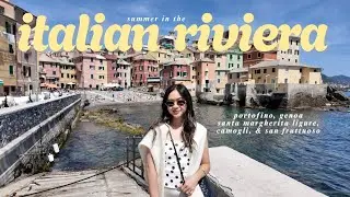 SUMMER IN ITALY | the italian riviera, portofino, santa margherita ligure, camogli, & genoa