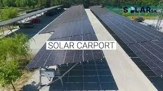 Solar Carport 500 kW. Ukraine.