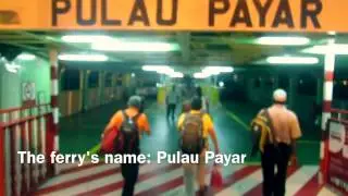 Taiping to Penang Malaysia by train and ferry